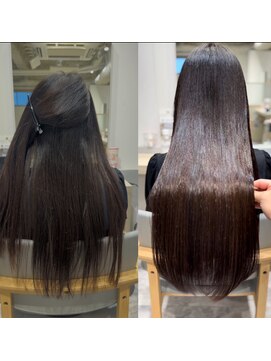 ラベスト キョウト(LOVEST) 京都髪質改善◆縮毛矯正before～after