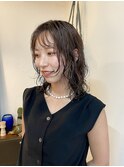 ミディアムゆるパーマ
