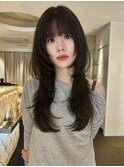 艶感レイヤーの王道韓国ハッシュカット☆