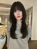 ヤヨイブレインズフェアリー(YAYOI BRAINS fairy)&nbsp;艶感レイヤーの王道韓国ハッシュカット☆