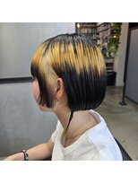 ゼットサロン(Z SALON) wkn 白髪染め/白髪染めを使わない白髪染め/ハイライト/円山/ボブ