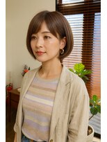 コポル(Copol)&nbsp;まわりと差がつく大人ショート×マロンベージュ