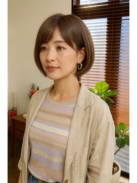 コポル(Copol) まわりと差がつく大人ショート×マロンベージュ