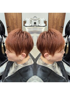 ツーブロックアシメショート