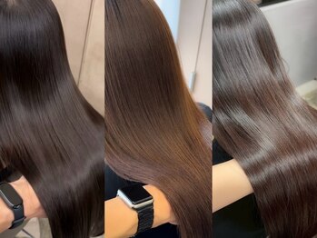 ローバー(ROAVER)の写真/【梅田/茶屋町】 アルカリを使用しない酸性ストレートが人気★ダメージレスな施術で本当の髪質改善を―