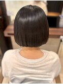 艶髪/髪質改善ストレート/ショートボブ