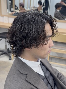 アイトーキョーリタ 渋谷(AI TOKYO Rita) サーフカールパーマツイストスパイラルパーマアクティブショート
