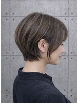 リトマス 二子玉川(litmus)&nbsp;ショートボブ/髪質改善/ミルクティーブロンド/顔周りカット
