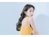 【ゆらめく髪×ツヤ】カット+パーマ+頭皮オゾントリートメント ¥14500