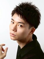 ルーシー 名古屋栄(LUCEY) センターパートニュアンスパーマフェザーパーマ波巻きパーマ
