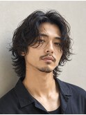 メンズヘア メンズパーマ メンズロング サーフカール