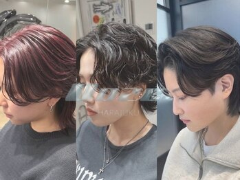 ウーズ ハラジュク(Ooze.HARAJUKU)の写真/<人気なウルフカットも◎>ジェンダーレスサロンで性別に囚われないヘアスタイルを叶えよう◎[刈り上げ]