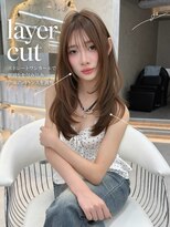 アプリ 大宮西口(appri) 艶ベージュ×上品ロングレイヤー/大宮