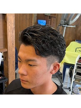 ホットナップス 尼崎店(HotNaps) ツーブロック×サイドバックショート