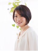 キレイめエレガントボブ／Ash津田沼
