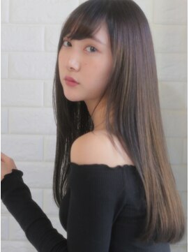 キース ヘアアンドメイク 恵比寿(kith. hair&make) 恵比寿kith.本田×ナチュラルストレート