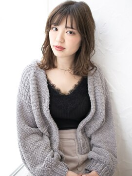 カモン(CAMON) 大人可愛いゆるふわミディ