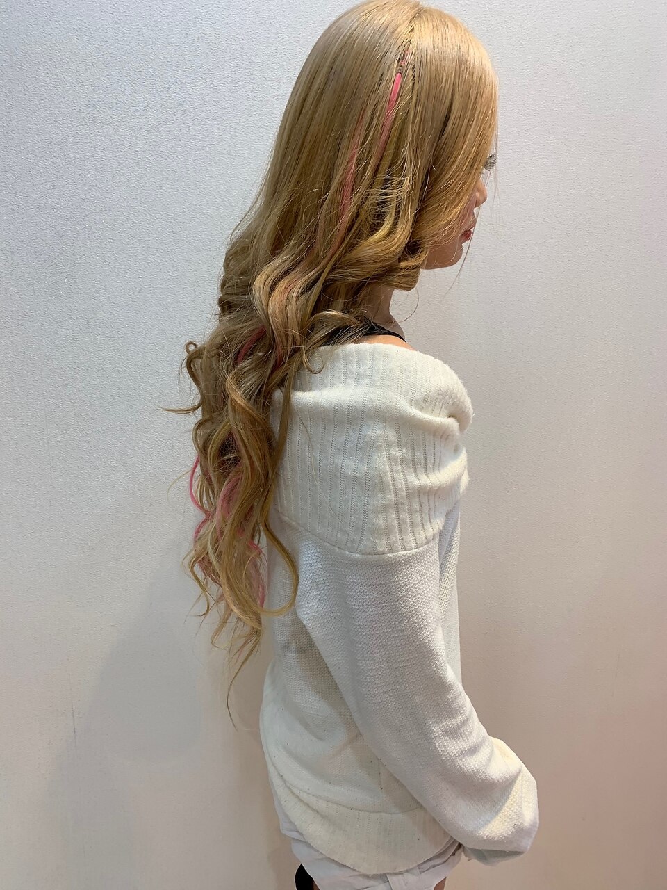 編み込み♡ エクステ♡ 長さ58cm 🍍 💠編み込みエクステ💠 100g🧜🏾‍♀️🐚 ベースの色 70g