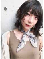 ローランド(Rowland)&nbsp;ボブ☆暗髪☆アッシュ☆グレージュ☆透明感