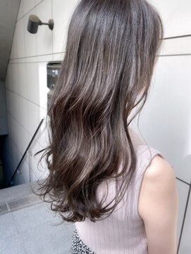 アミュレ(Amule) パープルグレージュ☆厚めバング【小田急線梅ヶ丘】