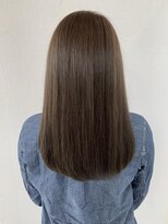 ヘアーアンドスパ フェリーチェ ミチ 野田屋町店(HAIR&SPA felice MICHI) オリーブベージュカラー