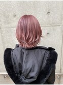 【unopulir永尾】透明感ホワイトピンク☆ネオウルフstyle
