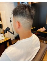 アイリーヘアデザイン(IRIE HAIR DESIGN)&nbsp;【IRIE HAIR赤坂】ハイフェード×バーバーカット×アップバング