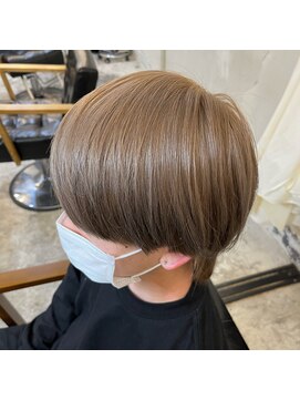 ボアップ 新居浜店(boappu) #ベージュ#カラー#ブリーチ