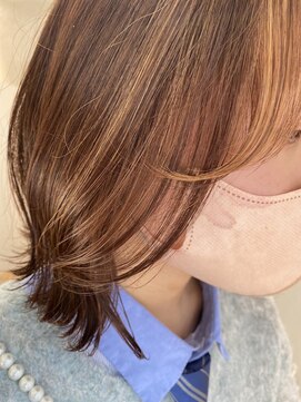 リールヘアー 大野城店(rire hair) インナーandデザインカラー