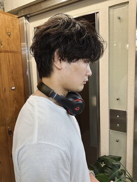 レーヴス(REVES) ニュアンスパーマ　ナチュラルマッシュ　アンニュイパーマ