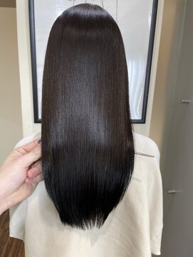 アーチオオサカ(ARCHE-OSAKA) 酸性ストレート+髪質改善トリートメント