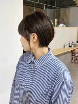 トト 船橋店(toto.) 黒髪/グレーベージュ/レイヤーロング/前髪パーマ[西船橋/津田沼]