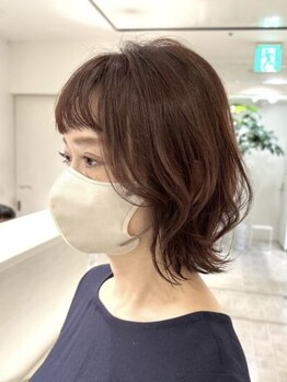 アイコニックナゴヤ(AIconic nagoya)の写真/【名駅スグ】大人女性の髪の悩みもパーマで解決◎髪が細く根元がペタッとしててもボリュームUP◎