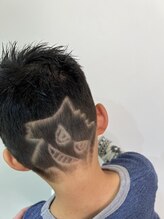 キッズポケモンバリアート　【キッズカット/キッズバリアート】