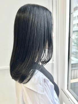 バブ バイネオリーブ(Bab by neolive) ネイビーブラック 就活 大人ツヤカラー