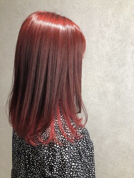 ゼスト 三鷹店(ZEST) インナーカラー×レッドブラウン 三鷹/吉祥寺 【清水】