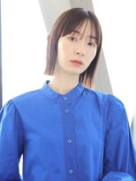 エムスラッシュ みなとみらい馬車道店(M SLASH)&nbsp;切りっぱなし/前下がり/シースルーバング/耳かけ/馬車道