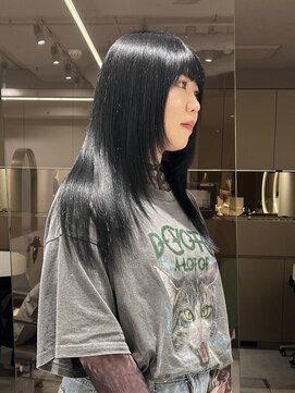 メゾンマイル 恵比寿(maison mile) グレージュカラー/ハッシュカット/似合わせカット[恵比寿駅]