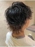 波巻きスパイラル　ツイストスパイラル　波巻きパーマ