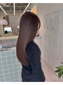 髪質改善トリートメント/ブラウンベージュ /顔まわりカット/韓国