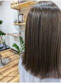 フォギーブラウン×切りっぱなしでこなれ感plus♪