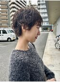 【時短×おしゃれ◎】大人ショート×ダメージレスパーマ