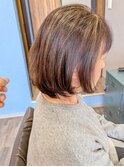 白髪率15%の方の《脱白髪染めハイライト》［つくば市みどりの］