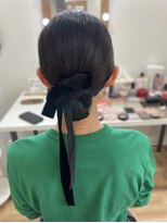 エリリーム(mlilym)&nbsp;つるっとシニヨンアレンジ