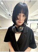 ネオボブ黒髪