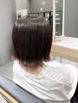 バイエイト(X８)&nbsp;◎チェリーレッド/切りっぱなしボブ