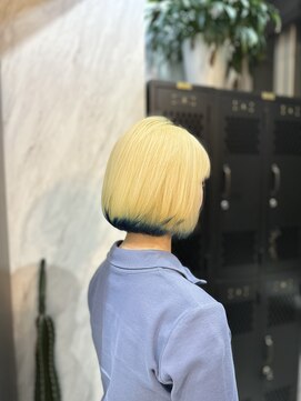 ヴァイス 渋谷店(VAICE) エンドカラー/ブロンド/ブルー