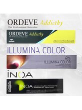 大人気の３大ブランドカラー!! アディクシーカラー/イルミナカラー/イノアカラーから髪に合ったもをご提供!