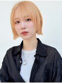 ハイトーン似合わせショートフェイスレイヤーショートボブA0822