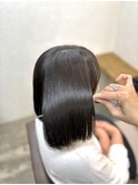 30代40代◎秋の小顔メテオ髪質改善ボブ